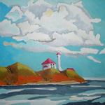 Clouds on Trial Island
Acrylic/Canvas
12X12 
$300
